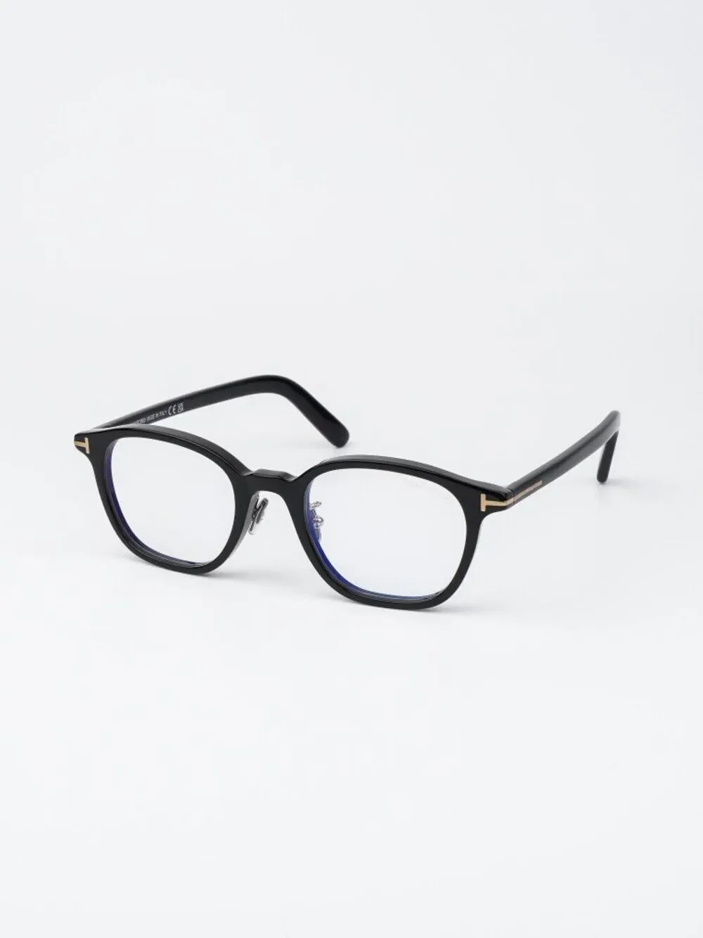 Tom Ford Women Eyeglasses Black Square FT5858-D-B 001 NEW AUTHENTIC